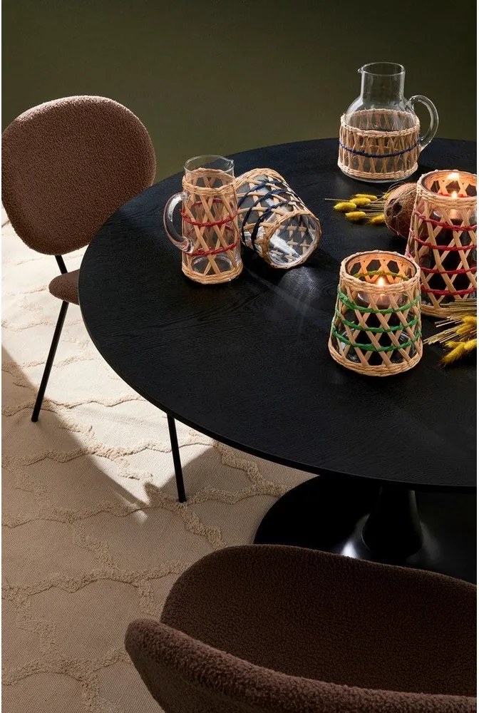 Beżowe tapicerowane krzesło Maddie – Yes Everyday