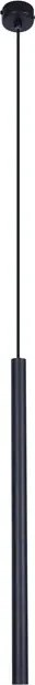 Czarna lampa wisząca sopel nad wyspę - S810 W6-Z31