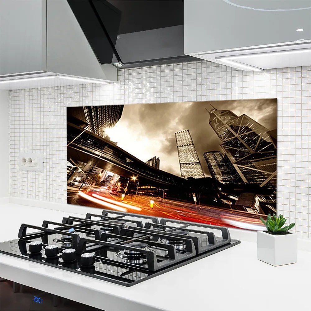 Panel Szklany Rytm Zabytkowego Miasta