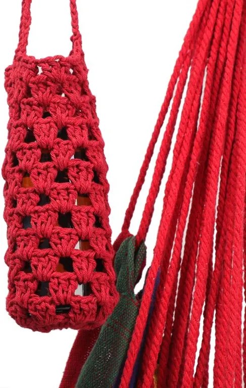 MIADOMODO Wiszący fotel bujany, kolorowy