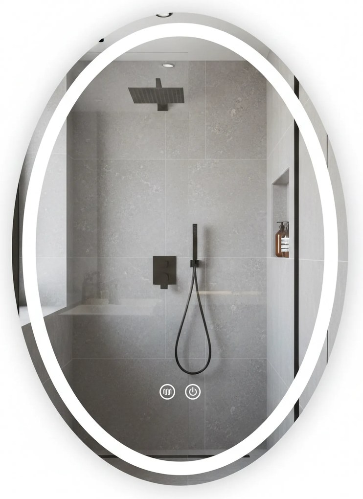 Lustro ścienne LED Marco 60x80 cm