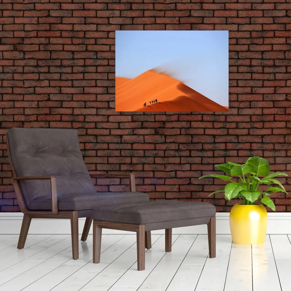 Obraz na szkle piaszczystej pustyni (70x50 cm)