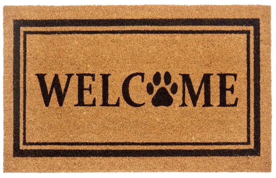 Wycieraczka z włókna kokosowego 75x45 cm Welcome – Hanse Home