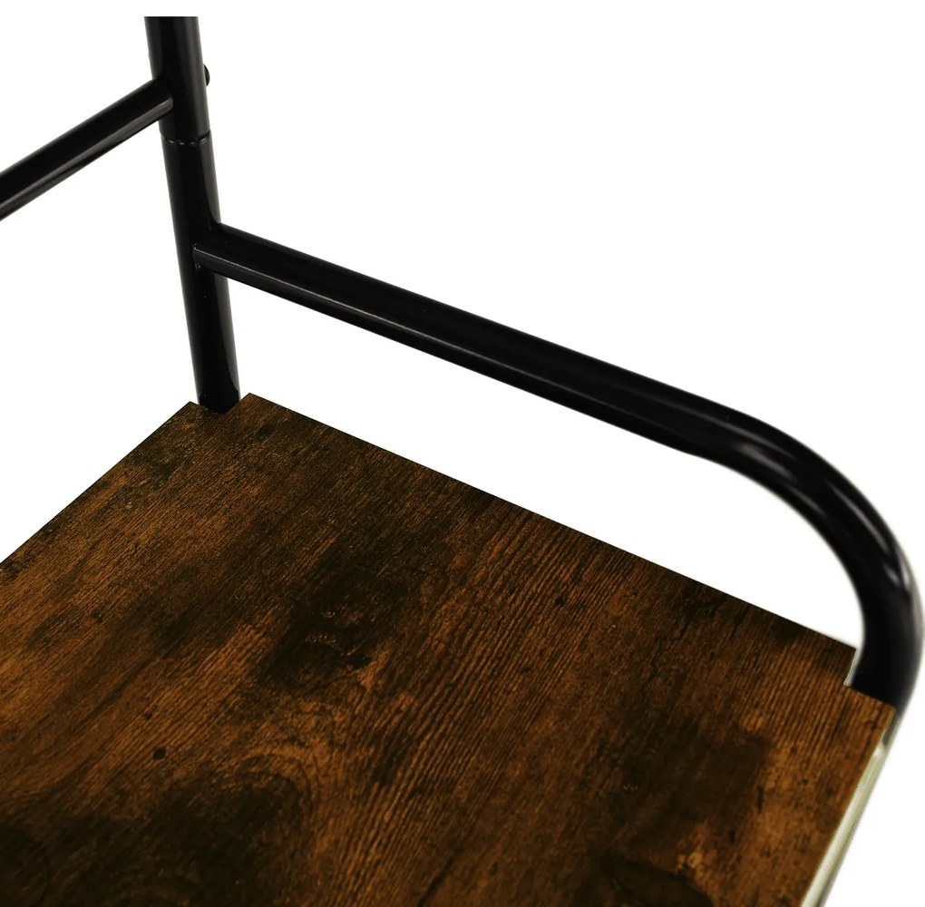 Stojak na buty Kelam, 79 x 32 x 185 cm