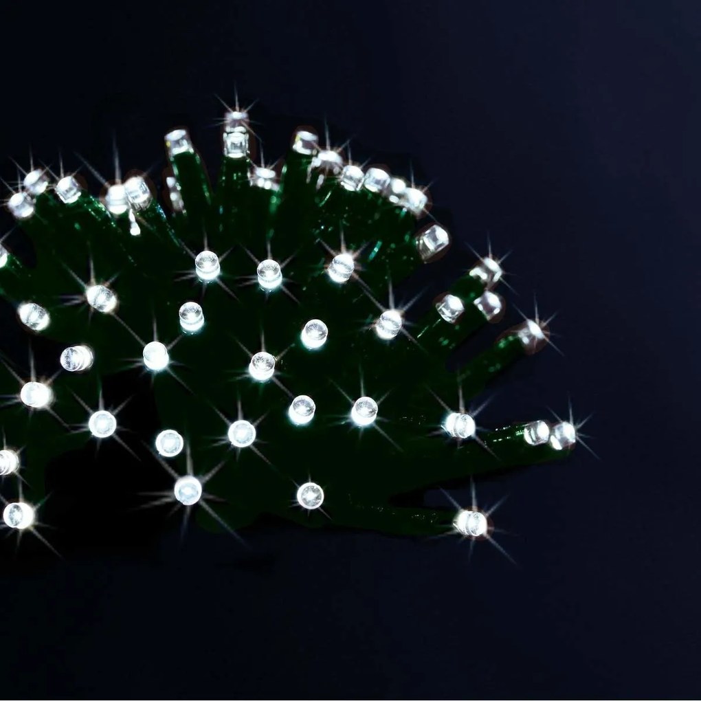 Lampki świąteczne solarne zewnętrzne, 200 LED