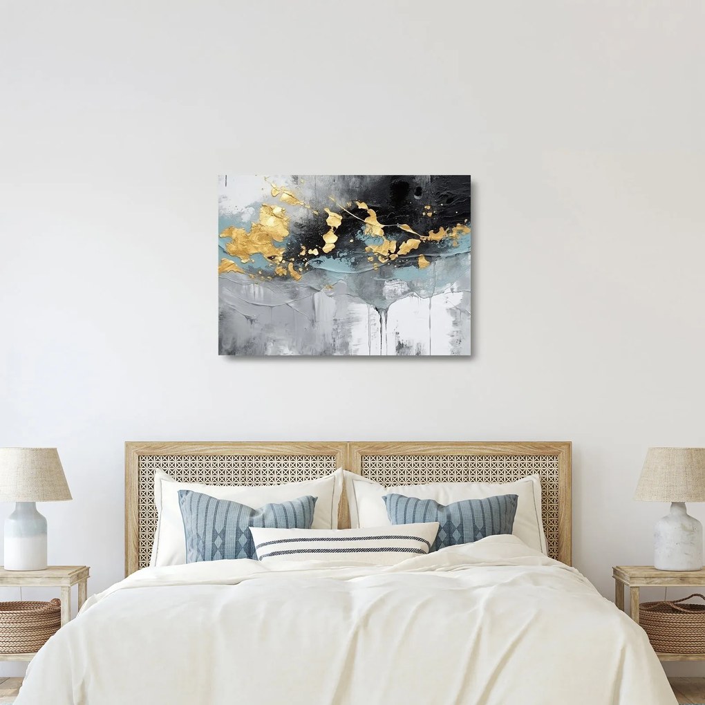 Obraz na szkle - Abstrakcja (70x50 cm)