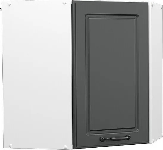 Szafka wisząca narożna antracytowy domek wiejski 57x34.1x60 r-line