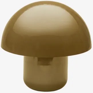 Lampa Stołowa ↑30 Cm Z Żelaza Zyora Salvia Zieleń - Sklum