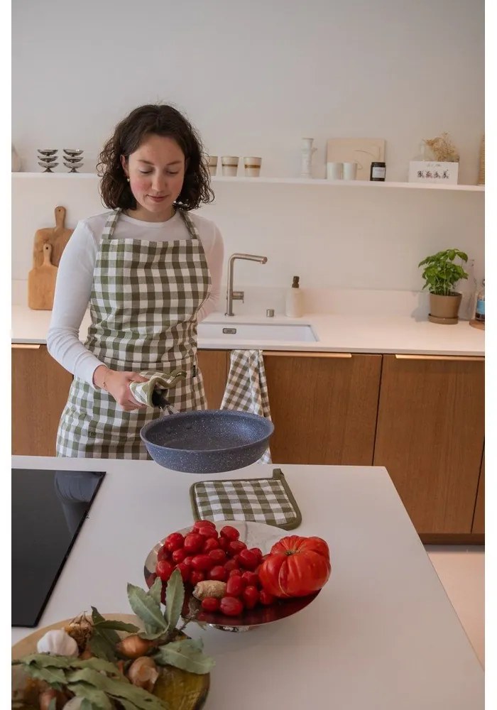 Bawełniane rękawice kuchenne zestaw 2 szt. Gingham – Tiseco Home Studio