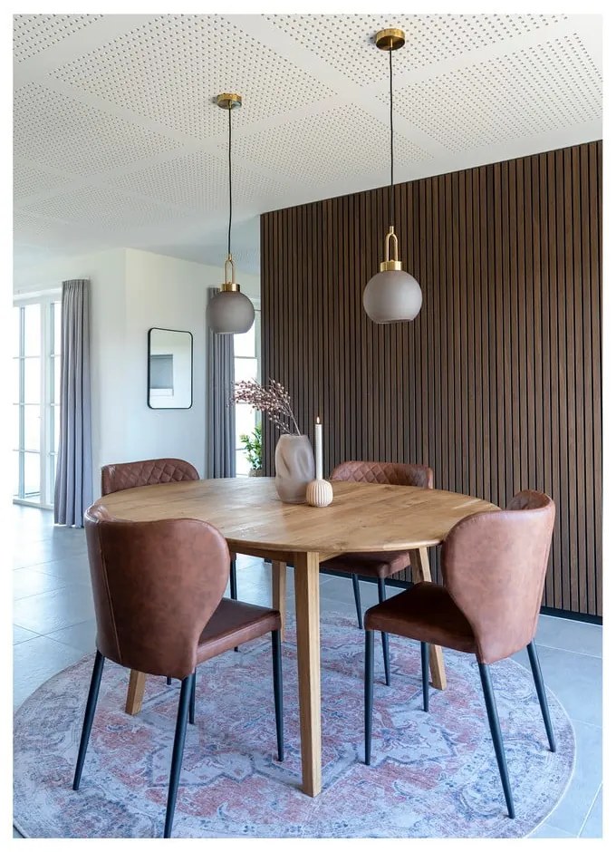 Koniakowe krzesła zestaw 4 szt. Pisa – House Nordic