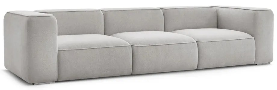 Jasnoszara sofa 345 cm Zephyr – Bobochic Paris