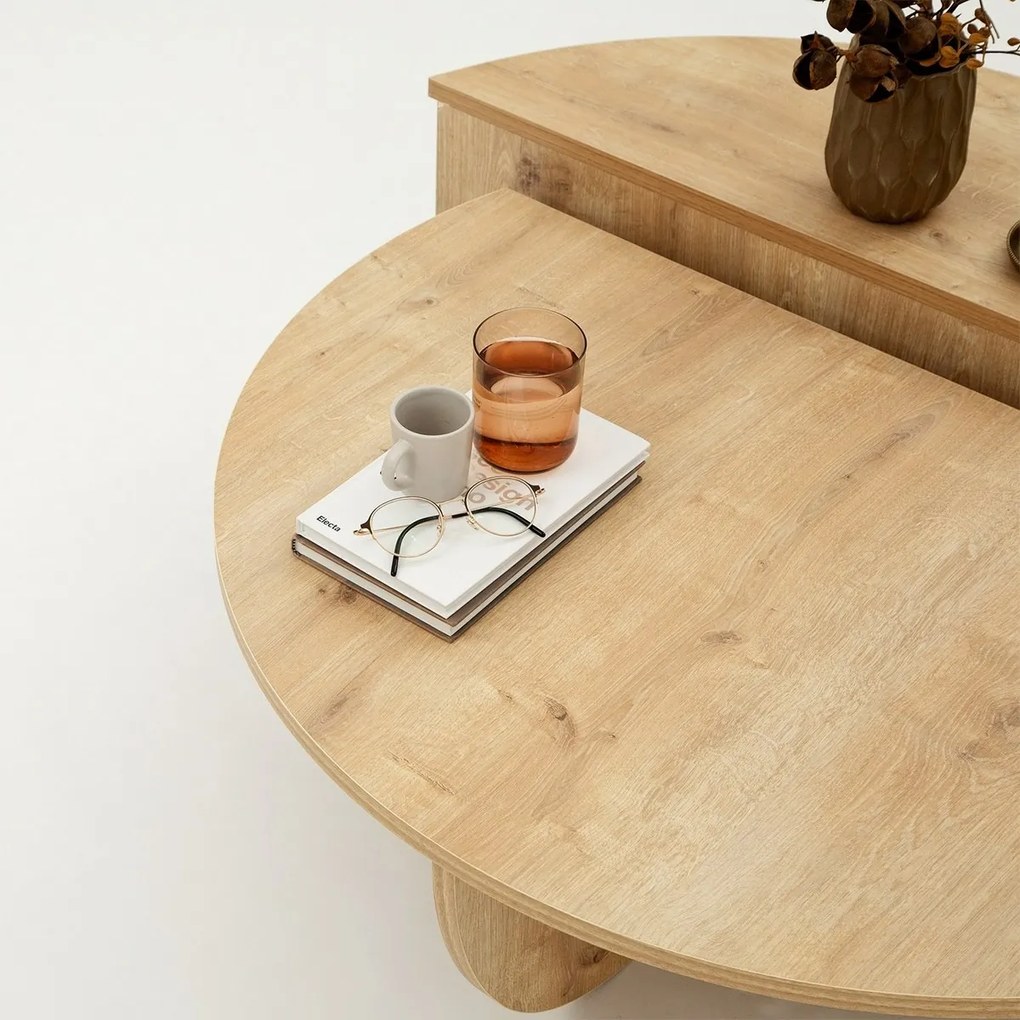 Stolik konferencyjny Podium Sapphire Oak