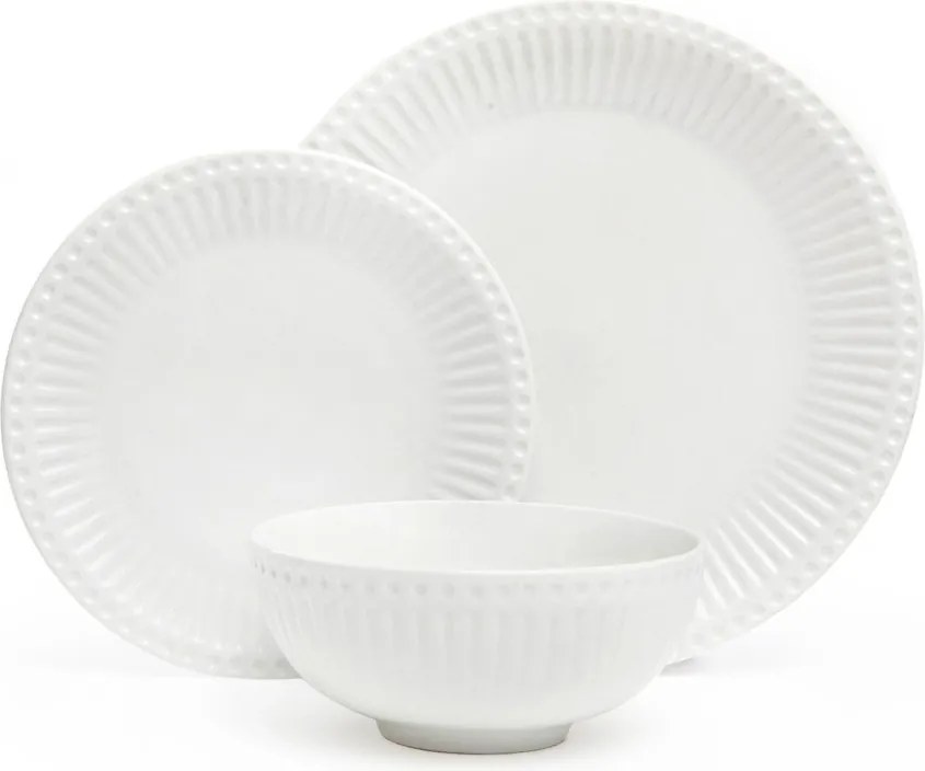 Porcelanowy zestaw talerzy 6 szt. dla 2 osób Purita – Bonami Essentials