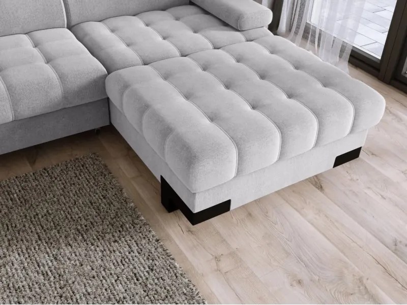 Narożnik SELVA S z funkcją spania i pojemnikiem AUSTIN 18 WERSAL