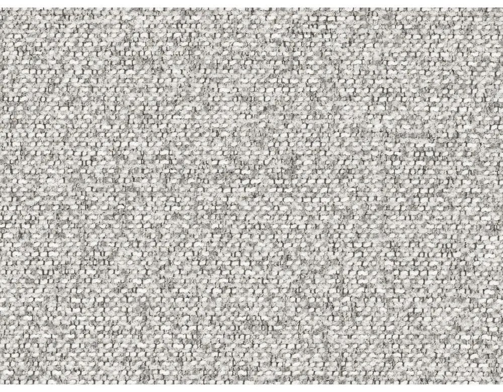 Jasnoszare tapicerowane łóżko dwuosobowe ze schowkiem i stelażem 140x200 cm Simon – Micadoni