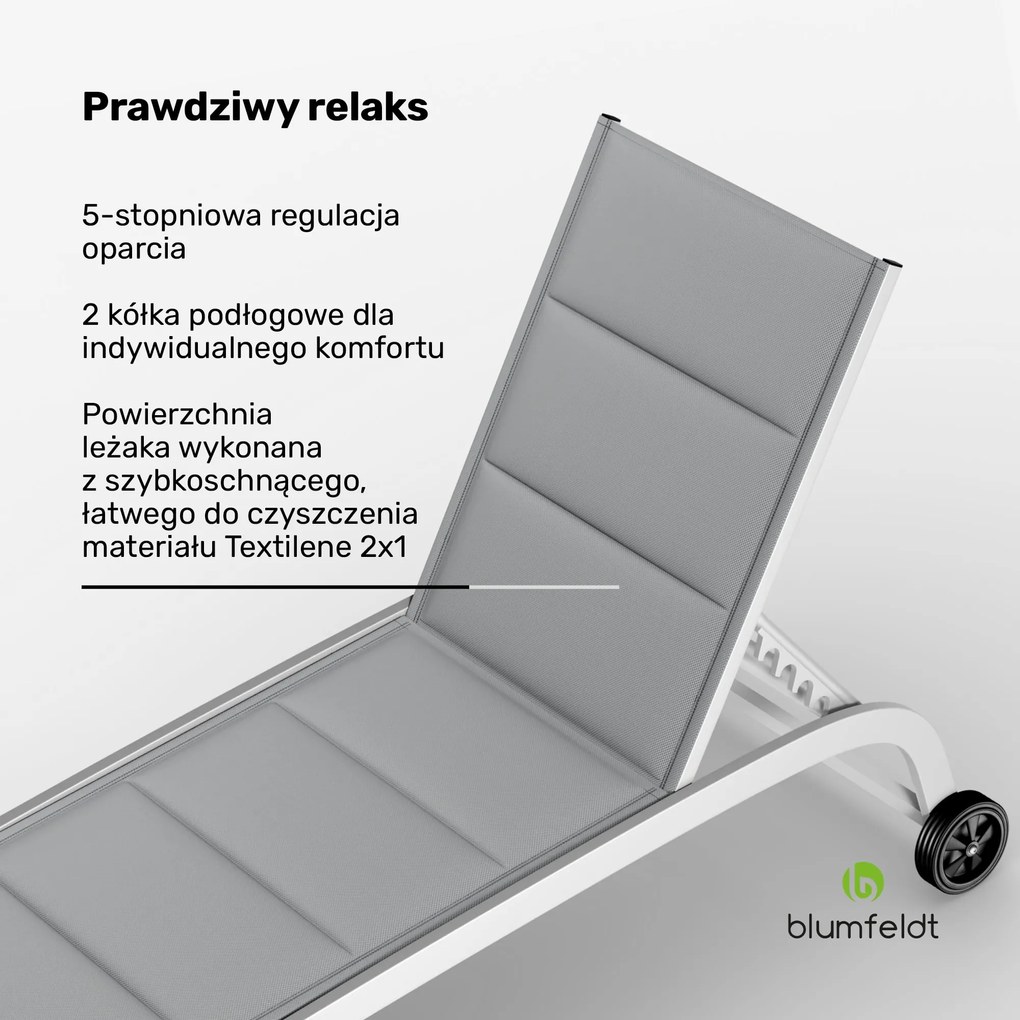 Blumfeldt Limala Leżak ogrodowy
