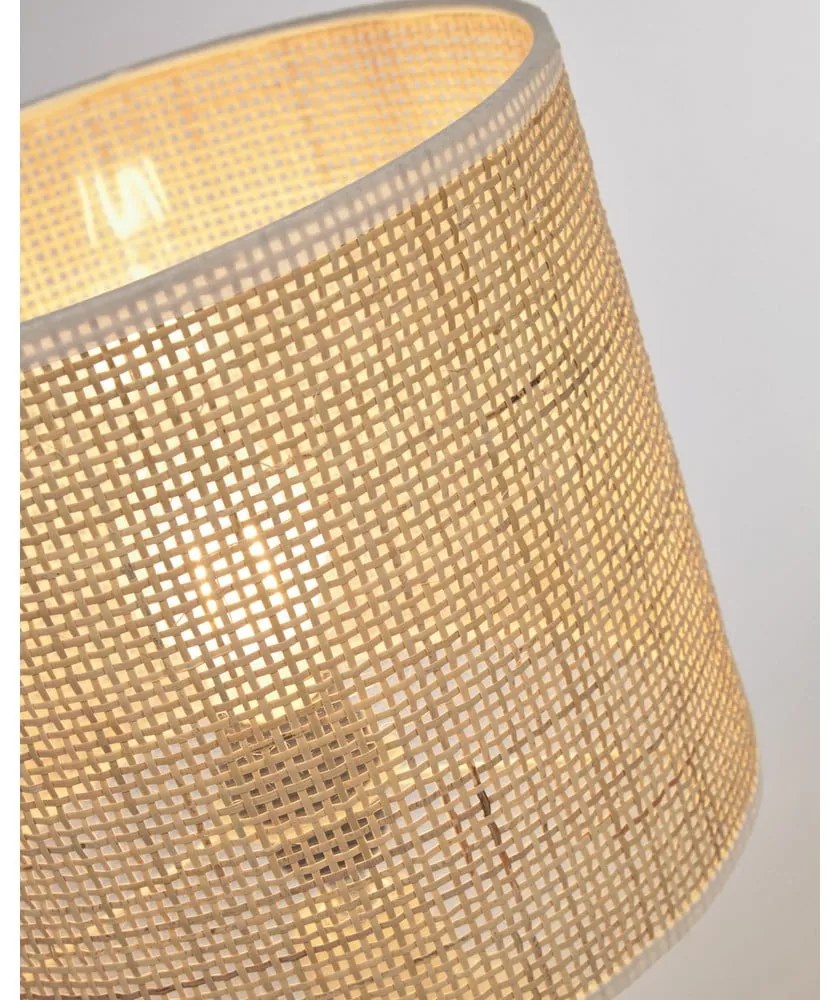 Kremowa/w naturalnym kolorze lampa stołowa ceramiczna (wysokość 46 cm) Erna – Kave Home