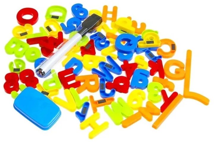 Tablica magnetyczna stojąca pisak magnes różowa