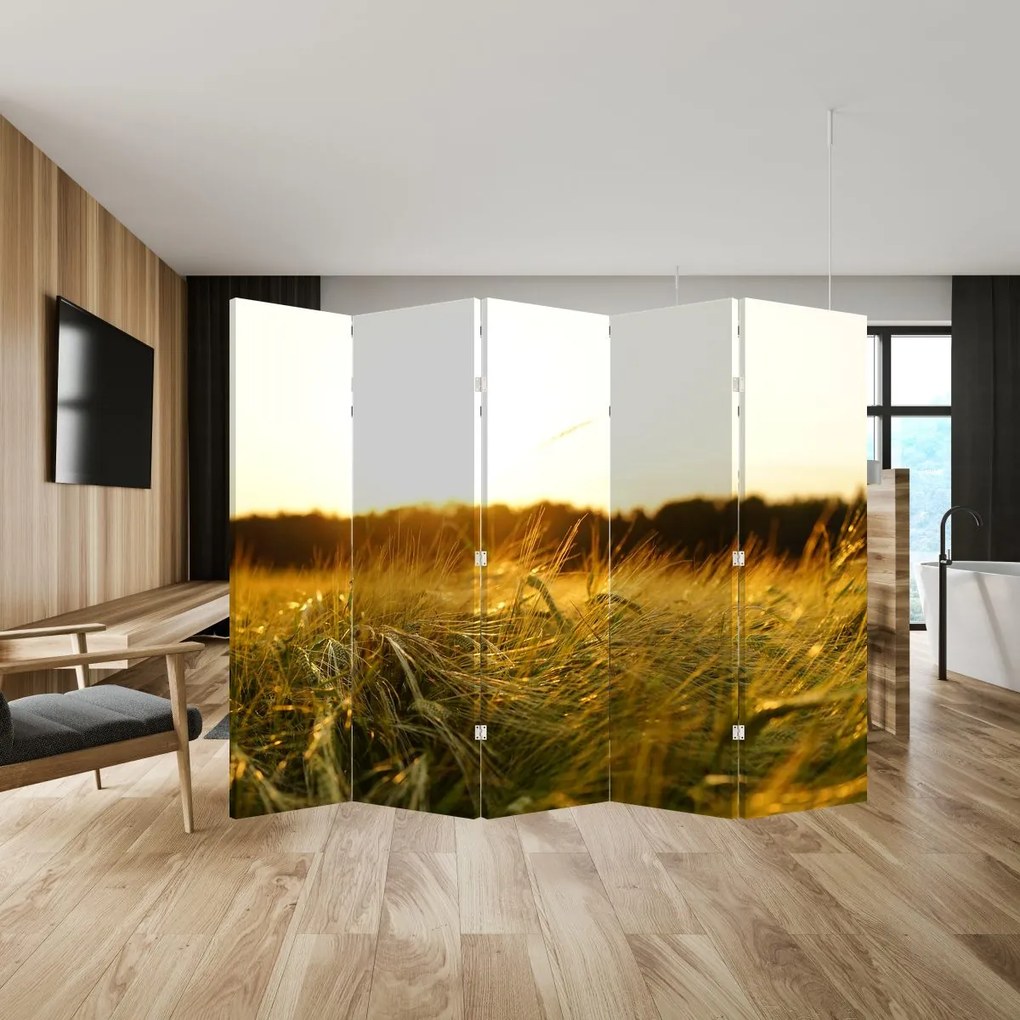 Parawan - Trawa z rosą (210x170 cm)