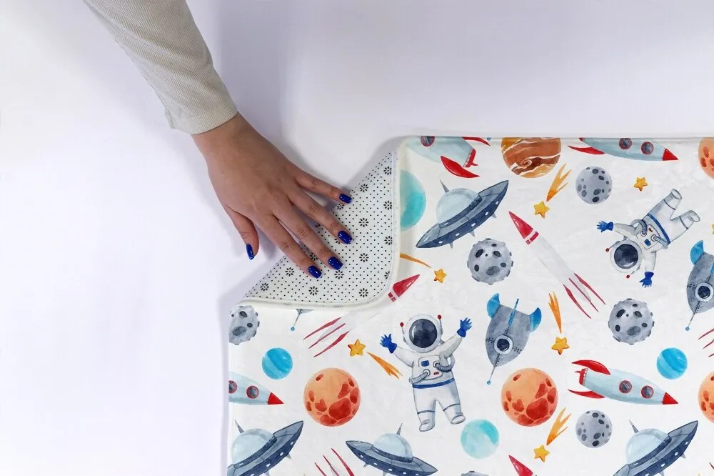 Dywanik antypoślizgowy do łazienki Dywanik antypoślizgowy do łazienki Kosmiczne symbole