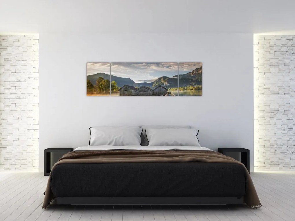 Obraz jeziora (170x50 cm)
