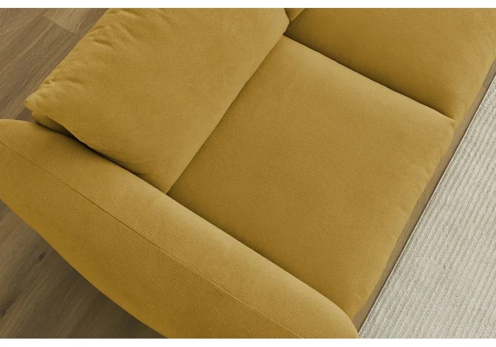 Żółta sofa 265 cm Ernest – Bobochic Paris