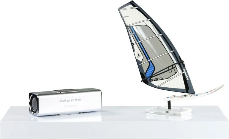 Półka ścienna STILISTA Volato biała z połyskiem 50 cm