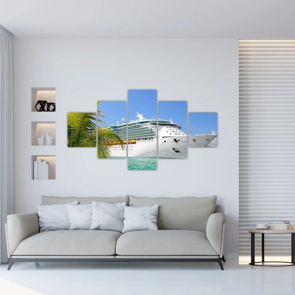 Obraz - Statek wycieczkowy (125x70 cm)