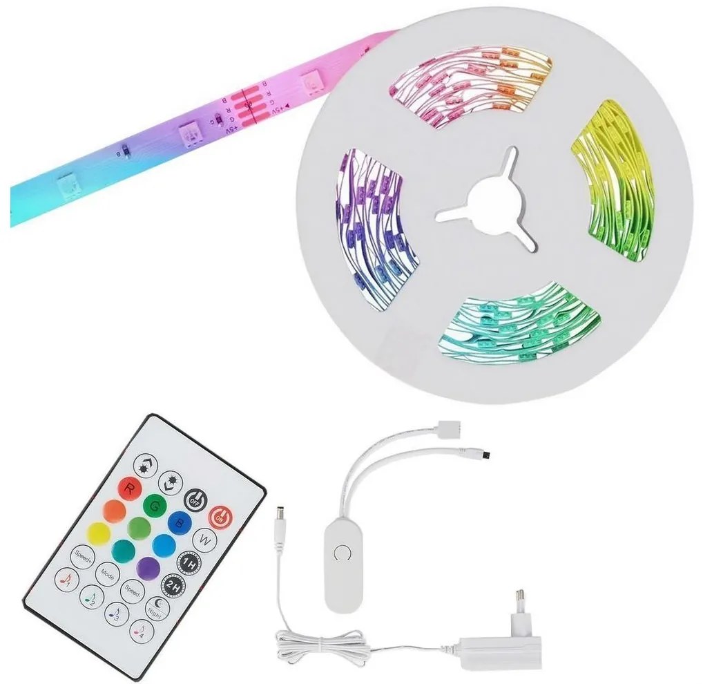 Brilo - LED RGBW 6,65m 18W 230V Wi-Fi Tuya + DO, ściemnialny pasek LED