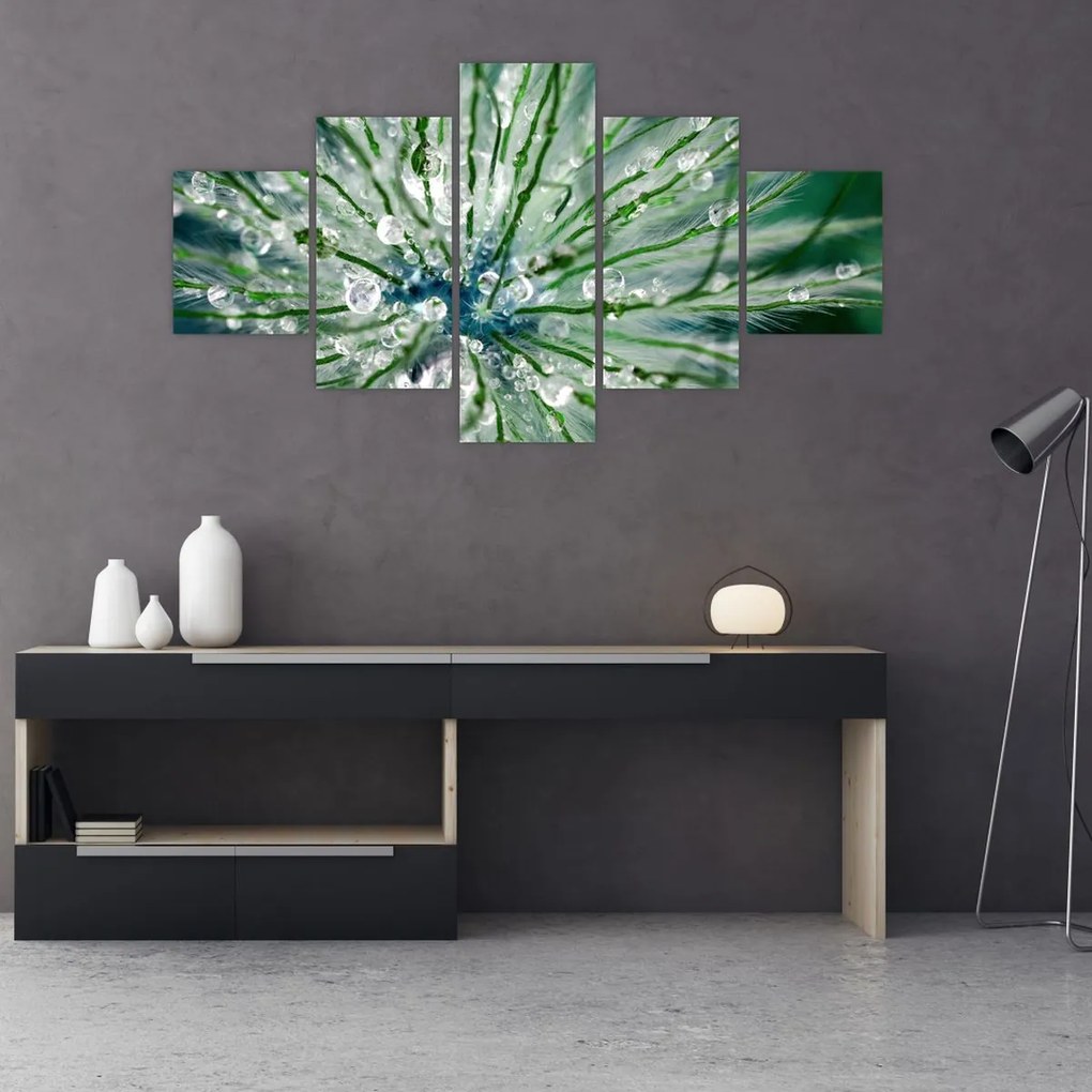 Obraz - Makro zdjęcie kwiatu (125x70 cm)