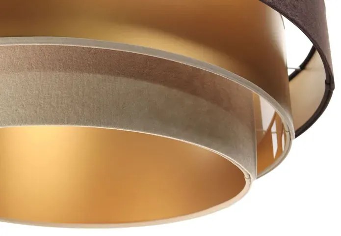Okrągła lampa wisząca z trzyczęściowym abażurem S455 T9-H80