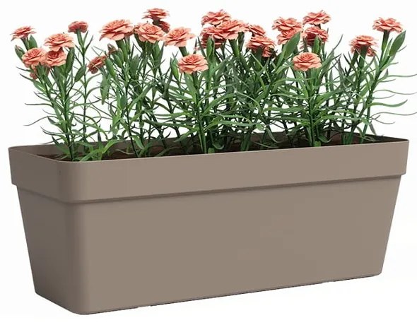 Samonawadniająca doniczka z plastiku z recyklingu 50 cm Capri – Artevasi