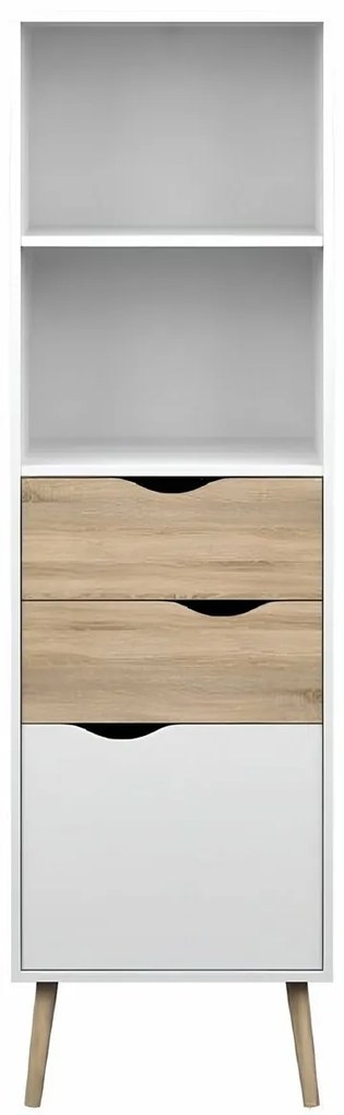 Biblioteczka OSLO 75382, biały