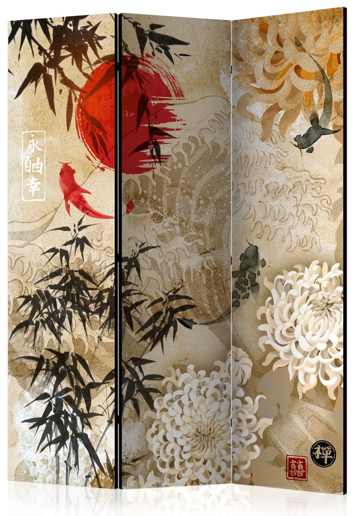 Parawan jednostronny Orient 135x172 cm 3-częściowy wielokolorowy ARTGEIST B