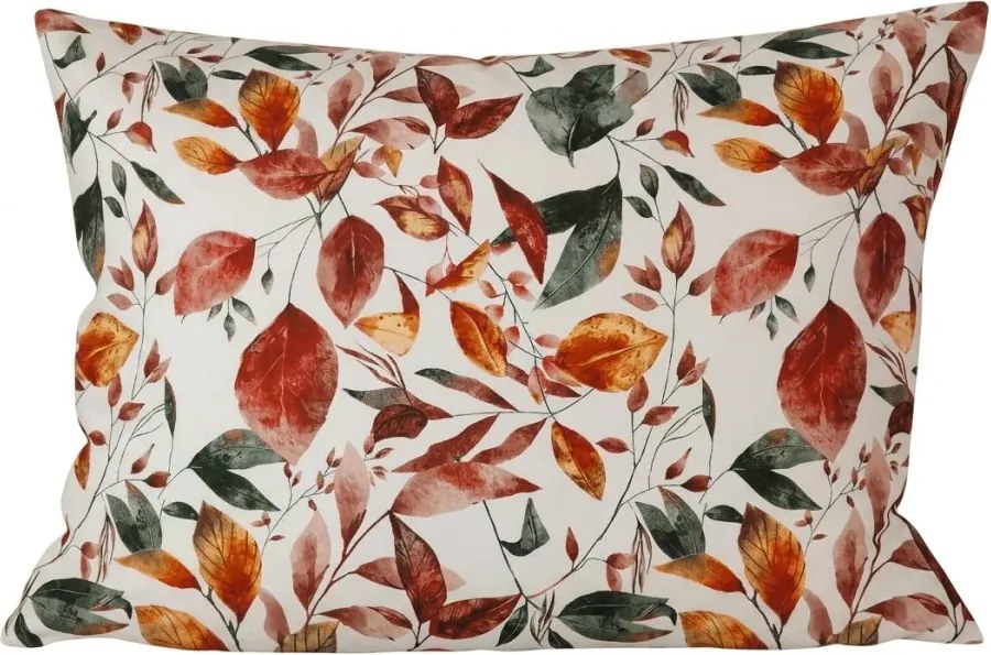 Poszewka na poduszkę z mikrofibry AUTUMN LEAVES 70x90 cm, kolorowa