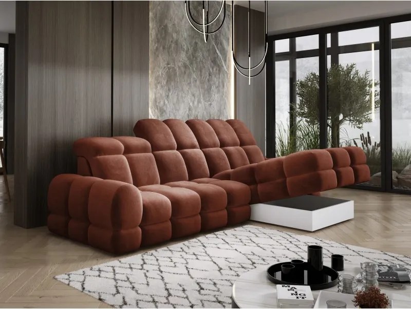 Narożnik TOLLO MINI z elektryczną regulacją siedziska WERSAL