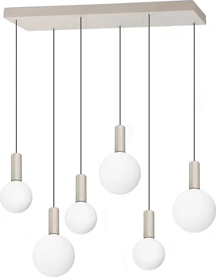 Ideal Lux - Żyrandol LED na lince ODEON LED/39W/230V CRI 90 beżowy/biały