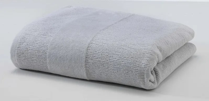 Ręcznik CARRARA 60x100 cm jasnoszary, 100% bawełna
