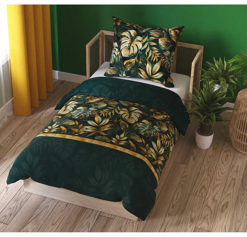 Pościel satynowa Selva, 140 x 200 cm, 70 x 90 cm