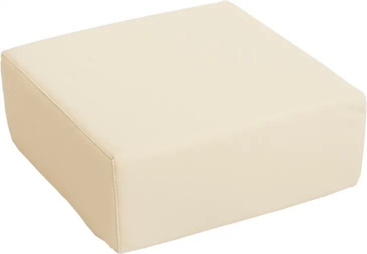 Piankowa pufa przedszkolna Kiddo kwadrat, wysokość 15 cm