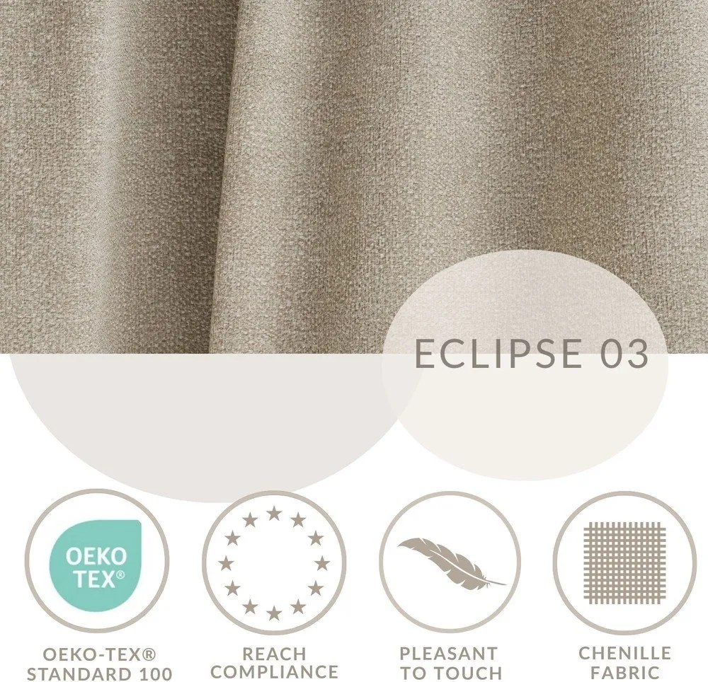 Beżowe tapicerowane łóżko dwuosobowe ze schowkiem i stelażem 160x200 cm Maumere – Maison de Rêve