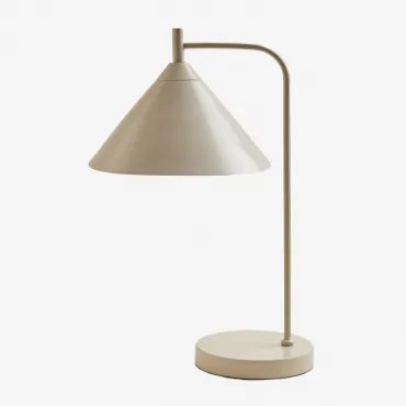 Lampa Stołowa Z Żelaza Cambrea Kremowa Tapioca - Sklum