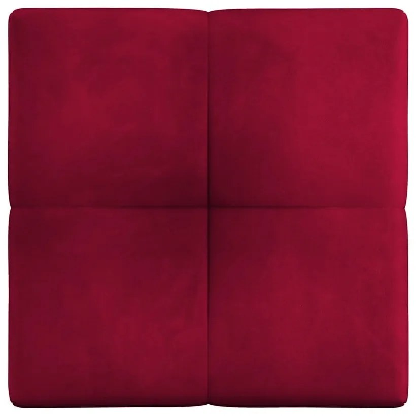 Czerwony moduł aksamitnej sofy Rome Velvet – Cosmopolitan Design