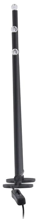 Czarna designerska lampa stołowa BJORNFJALLET