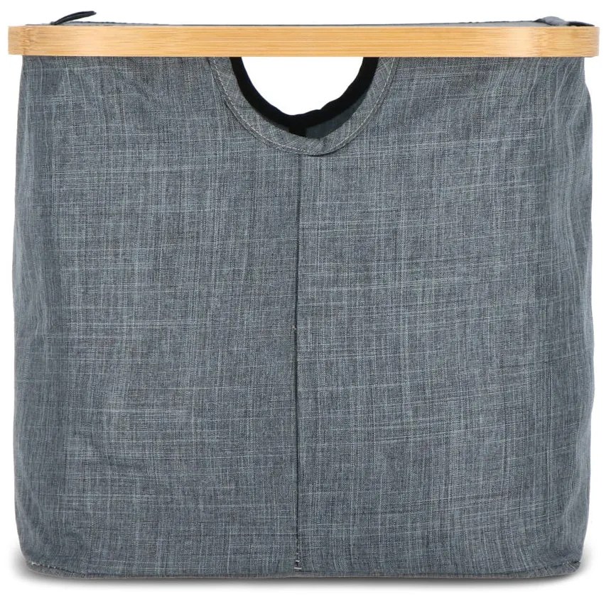 Skladany kosz NOLVIO 25 L, niebiesko-szary