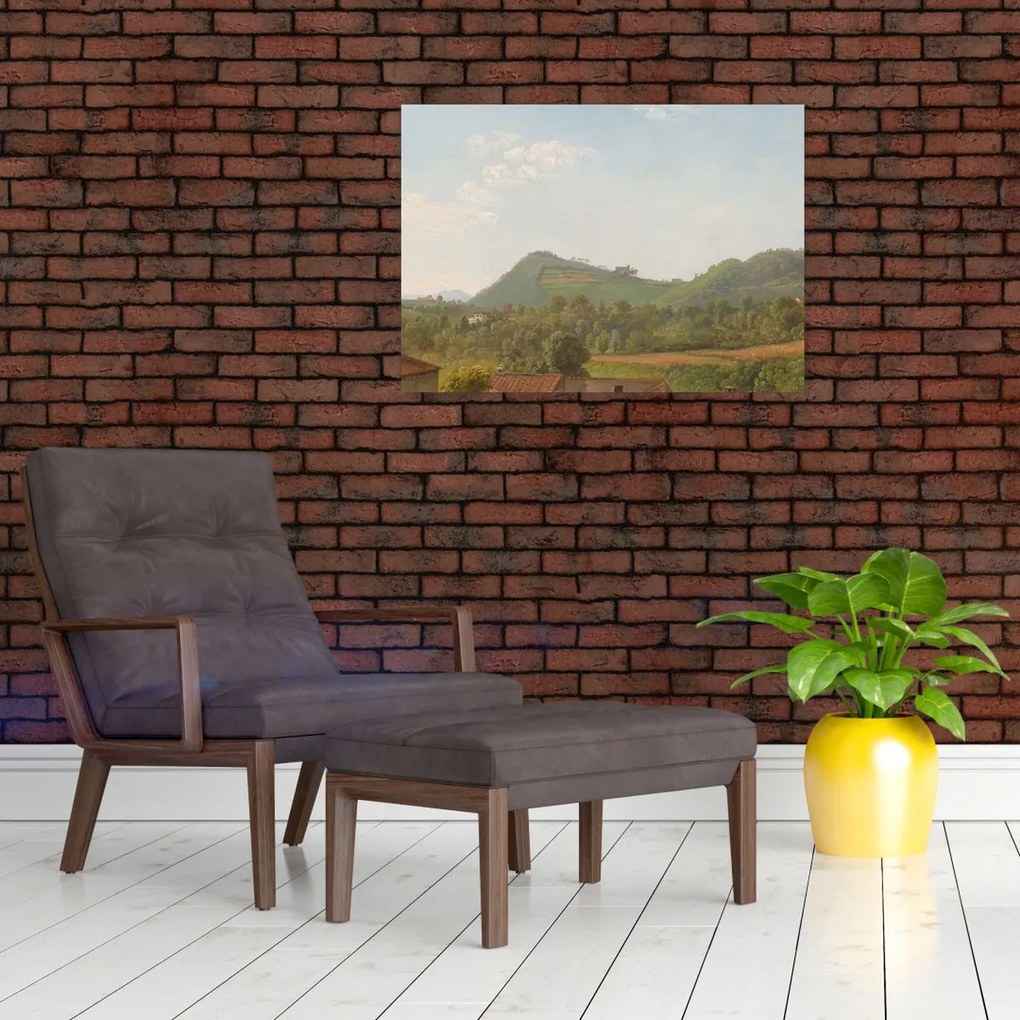 Obraz - Simon Denis,  View Near Naples, reprodukcje (70x50 cm)