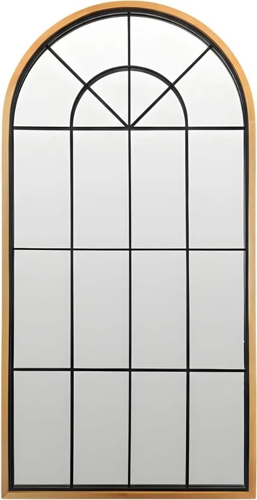 Duże, dekoracyjne lustro wiszące ARCUS, 110 x 56 cm