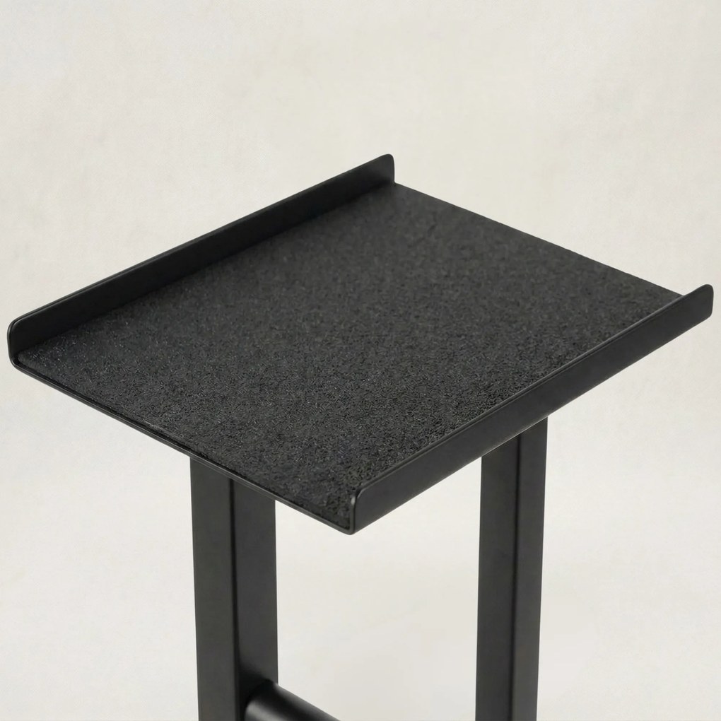 Stojak na papier toaletowy i szczotkę do WC z półką na telefon HYLLA,  65 cm