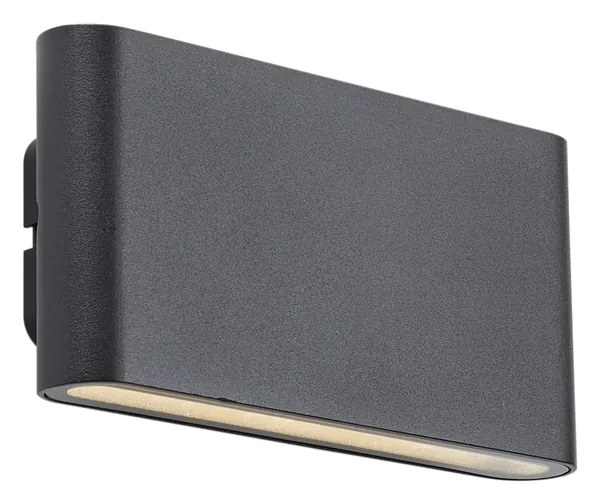 Zewnetrzna Lampa ścienna czarna magnetyczna z możliwością ładowania LED - Batt Nowoczesny Oswietlenie zewnetrzne