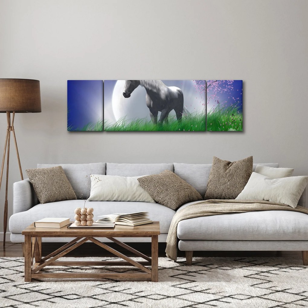 Obraz jednorożca (170x50 cm)